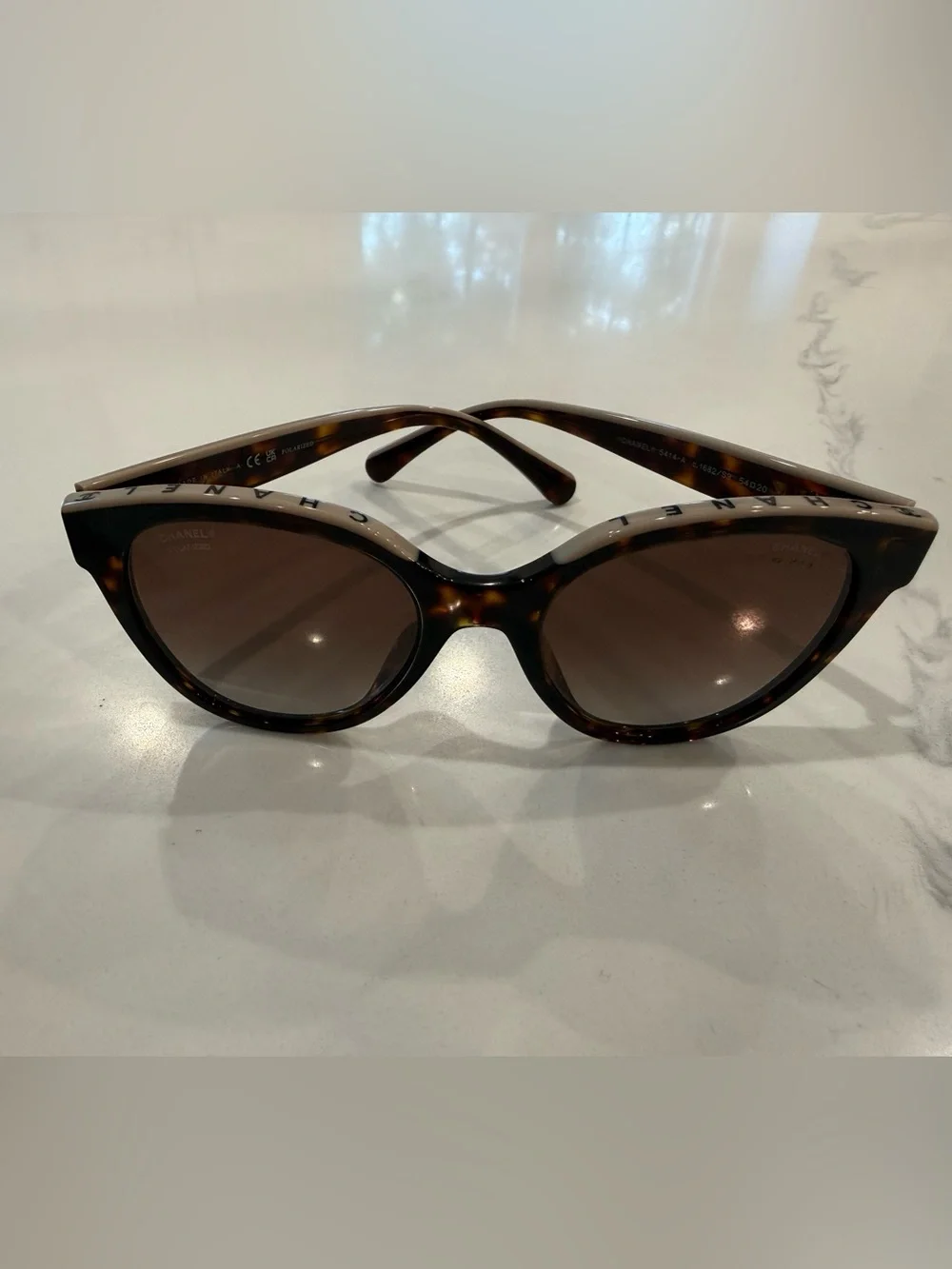 CHANEL butterfly CC polarized Sunglasses style ch5414 OS